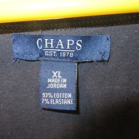 Chaps Royal Blue and White Top - Picture 2 of 3